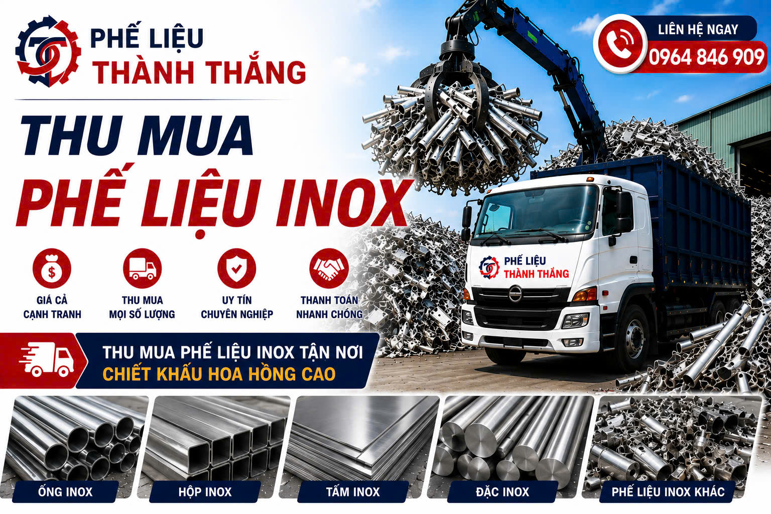 Thu mua phế liệu inox