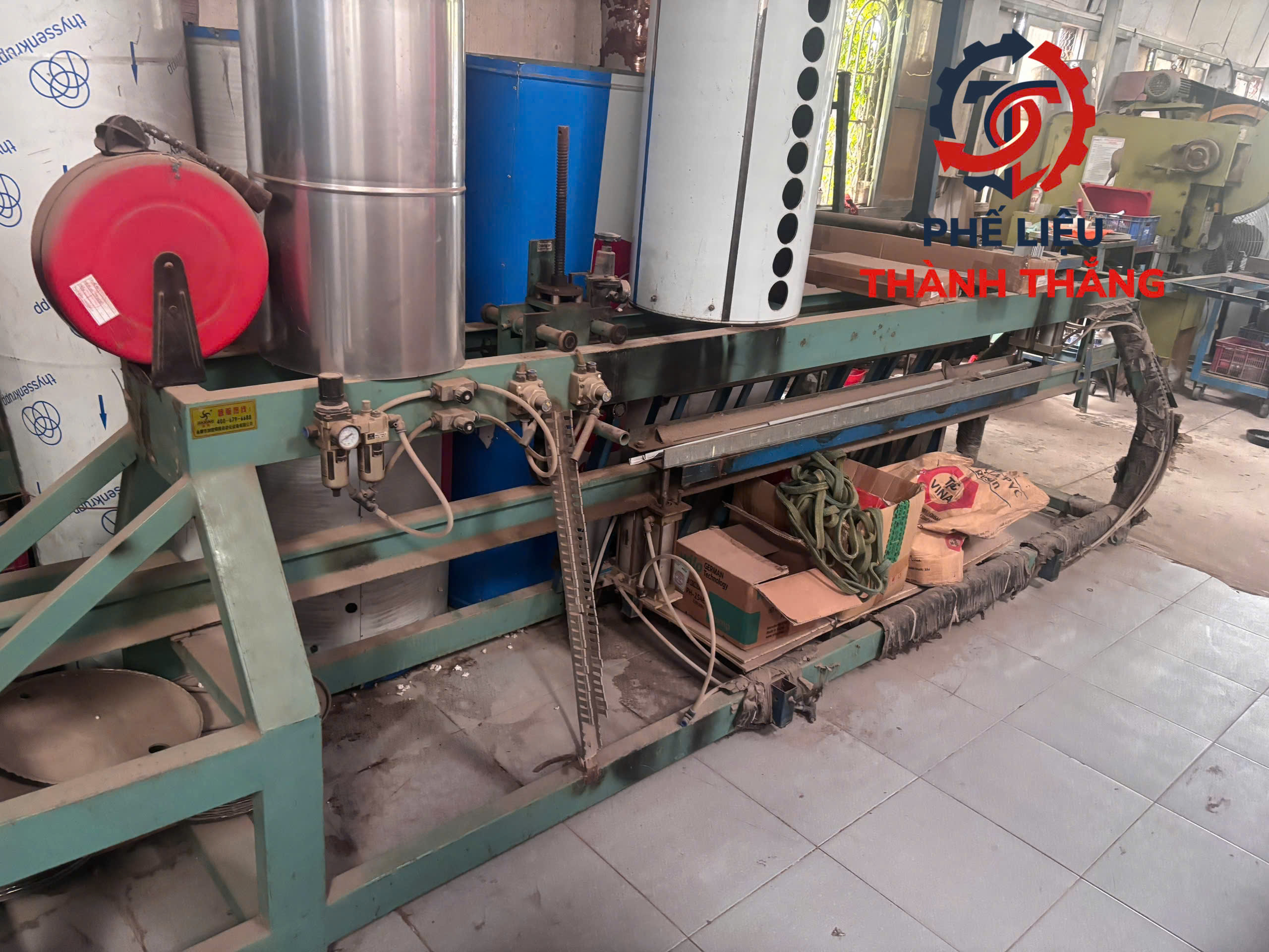 Thu mua phế liệu sắt tại Long An