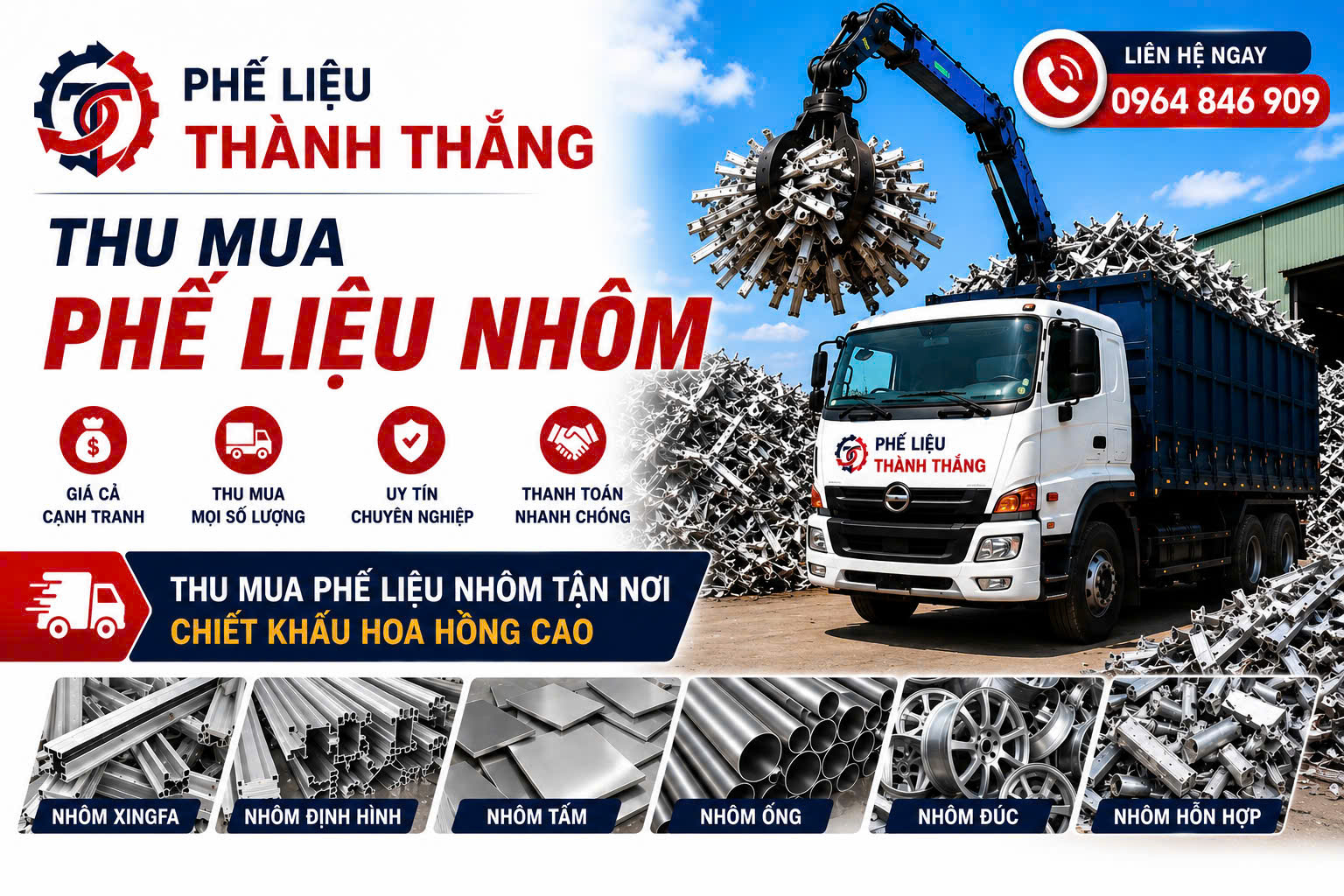 Thu mua phế liệu nhôm